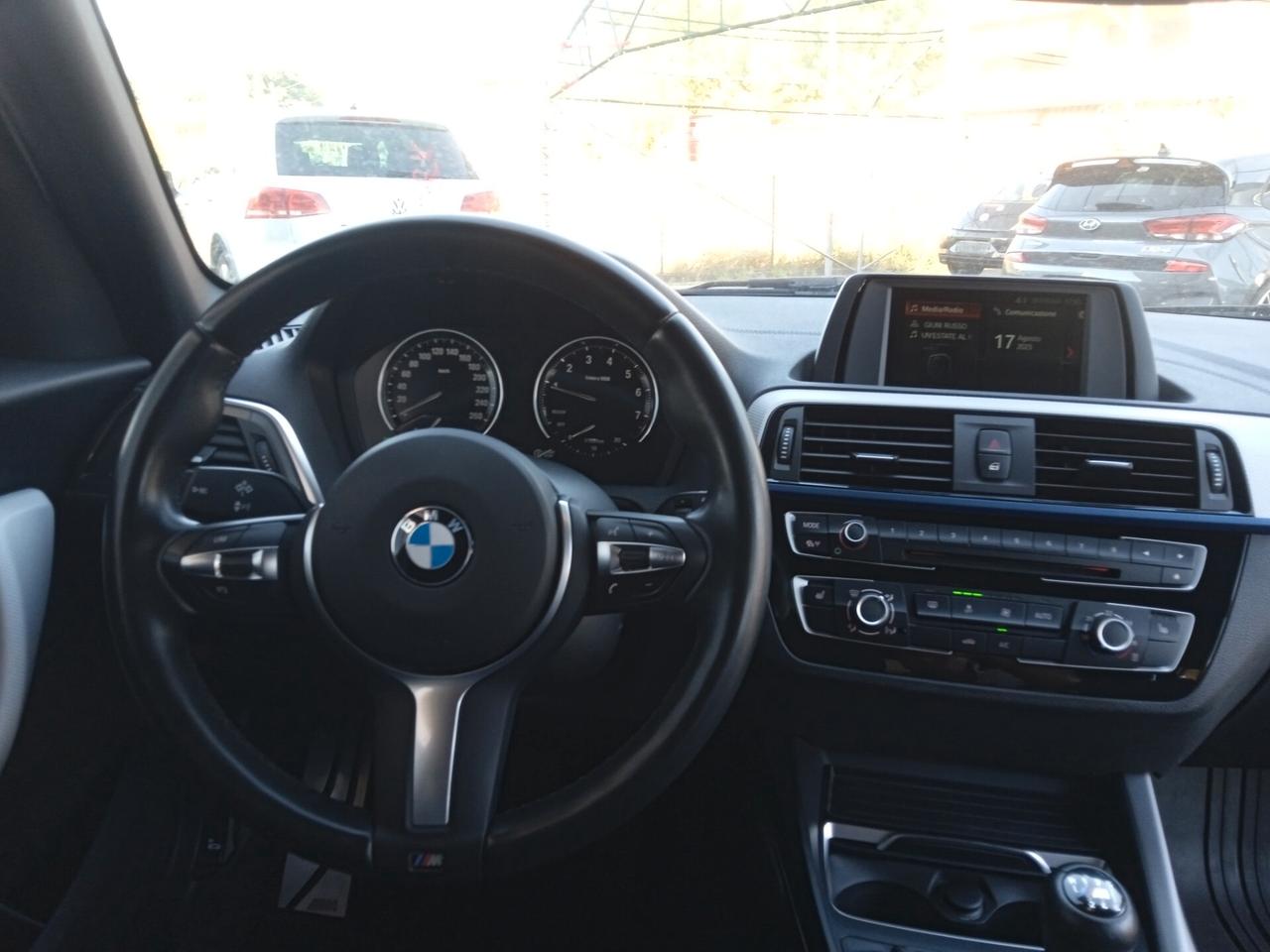 Bmw 118 118I M SPORT PACK SHADOW 18" SENS PARK VETRI SCURI CRUISE CONTROL IN ARRIVO OPZIONABILE