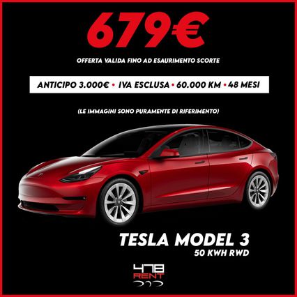 TESLA Model 3 Altri Allestimenti