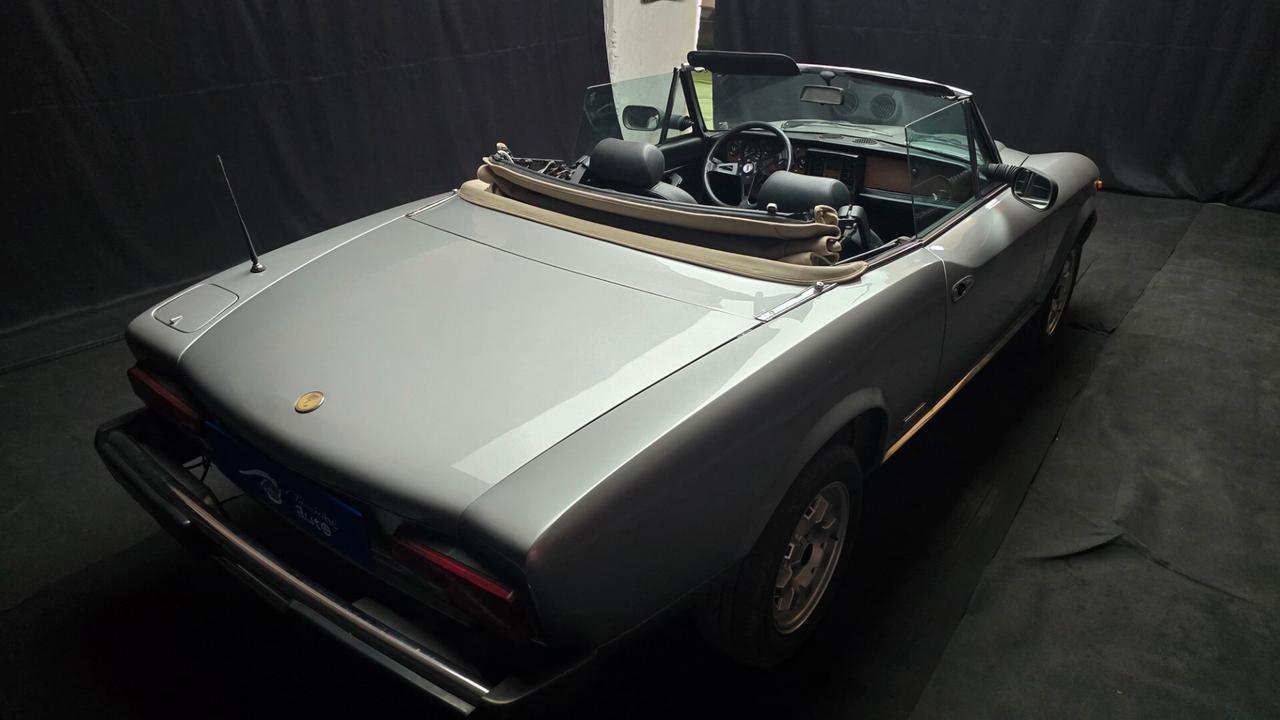 Fiat 124 Spider DS Pininfarina Europa, certificata ASI CON CRS.