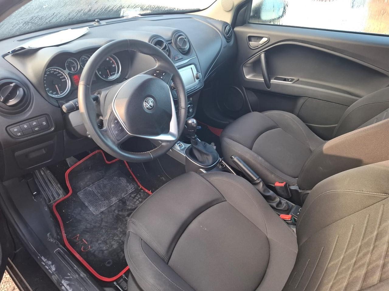 ALFA MITO 1.4 BLACK 2019 EURO SINISTRATA MARCIANTE