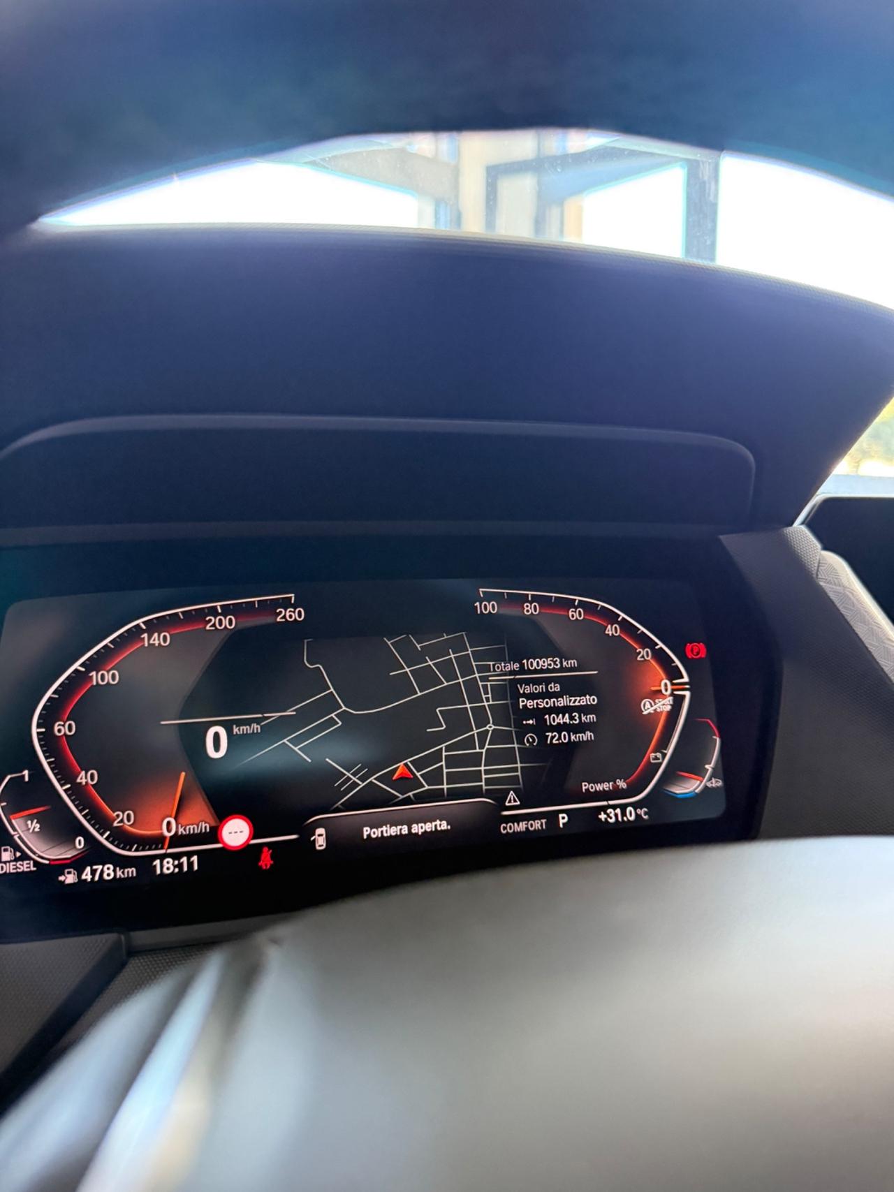 Bmw 118 d SPORT CON APPLE CARPLAY,VIRTUAL COCKPIT,NAVI,FULL LED,AZIENDALE BMW,KM CERTIFICATI