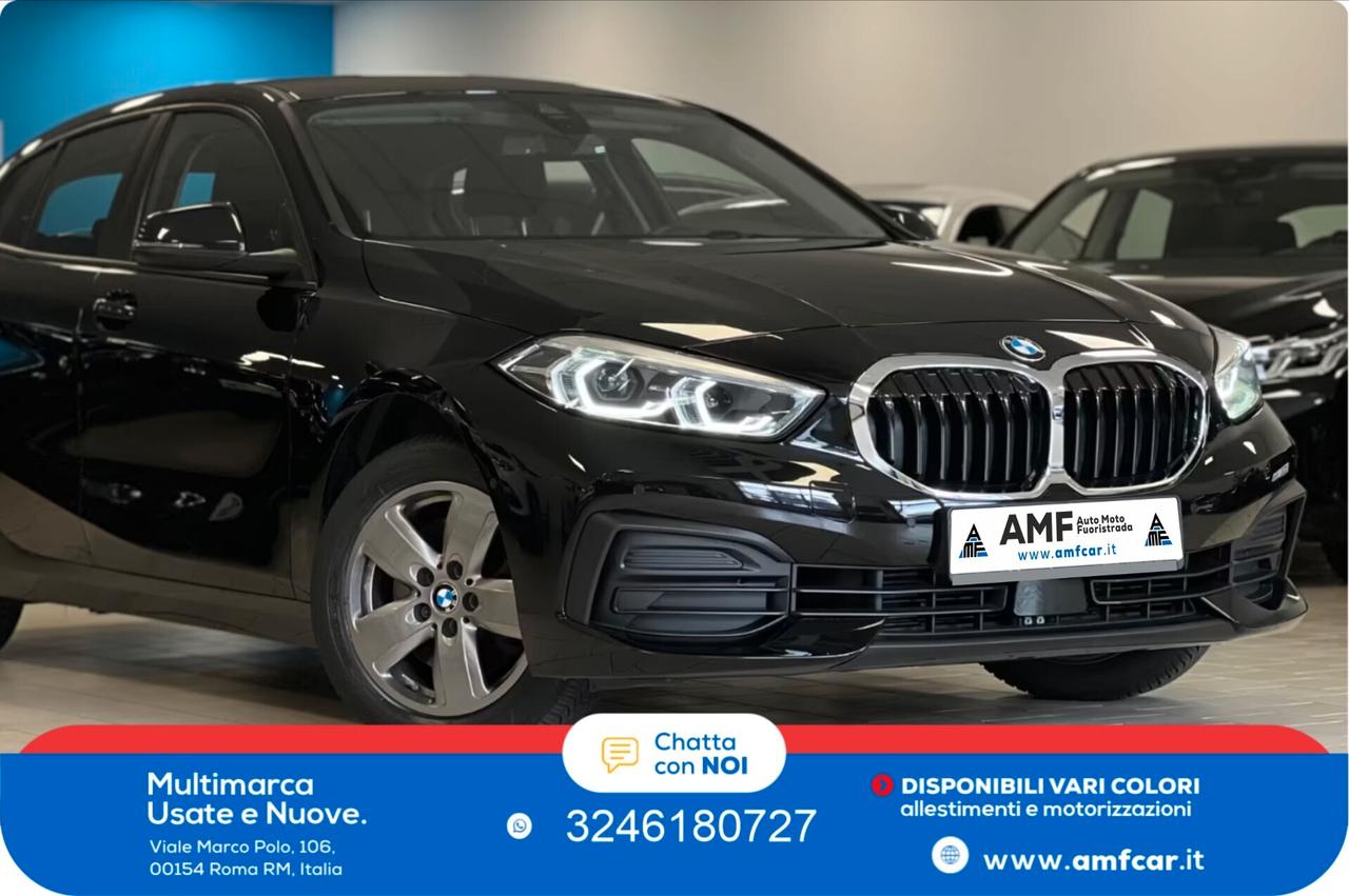 Bmw 118d 5p. Advantage Cambio Manuale Navi Pdc