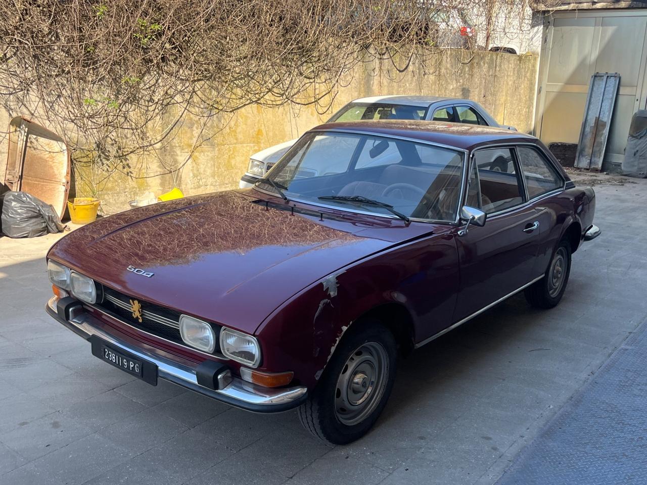 Peugeot 504 2.0 Coupè Pininfarina da sistemare