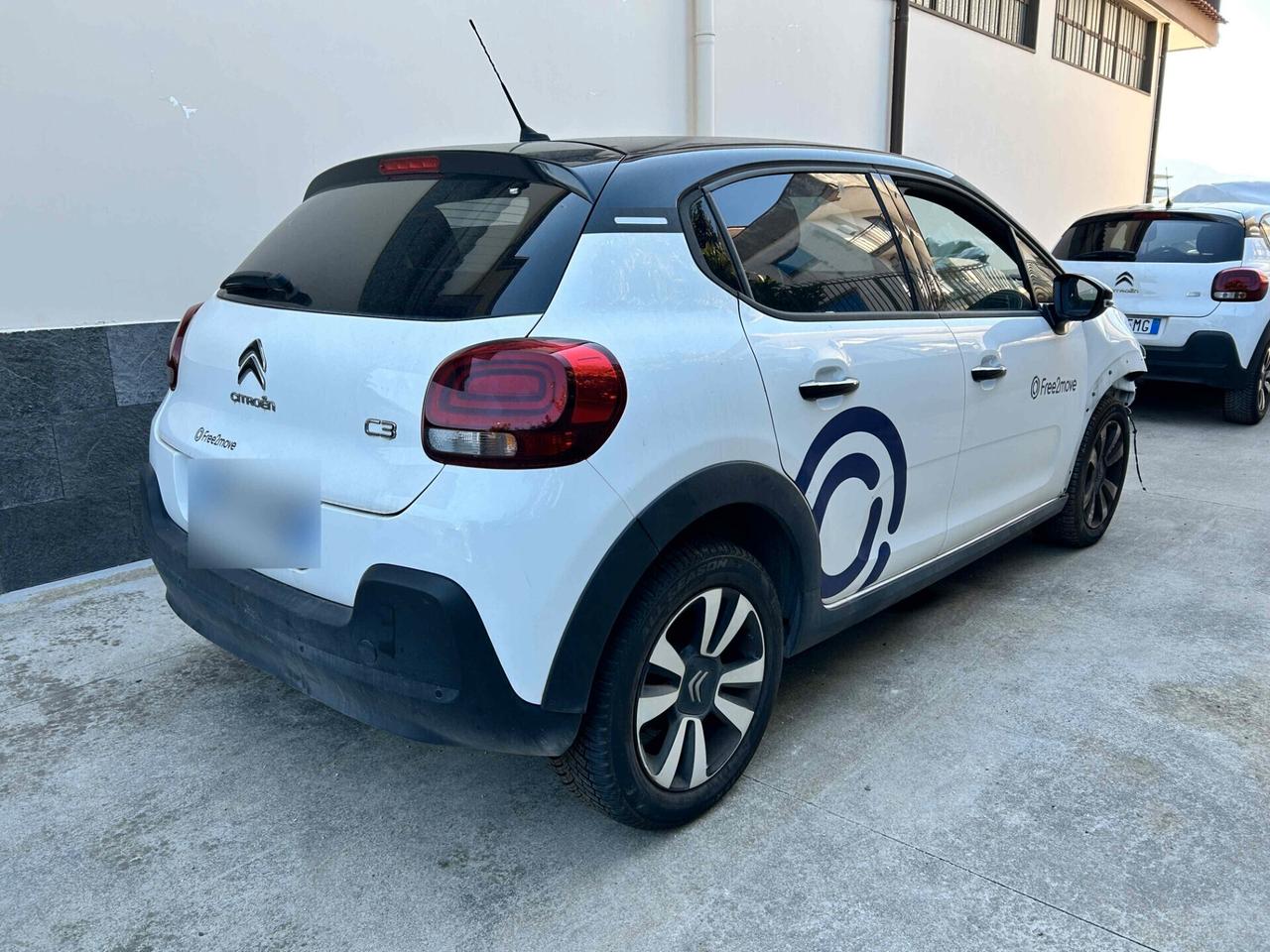 Citroen C3 1.2 Benz 110CV EAT6 - 2023 Incidentata