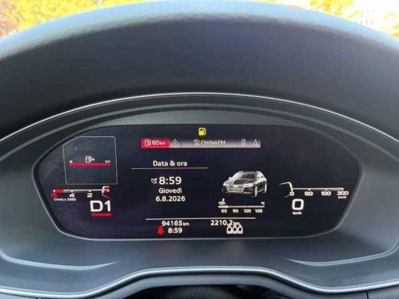 Audi A4 V 2019 Avant 50 3.0 tdi Business Advanced quattro 286cv tiptronic
