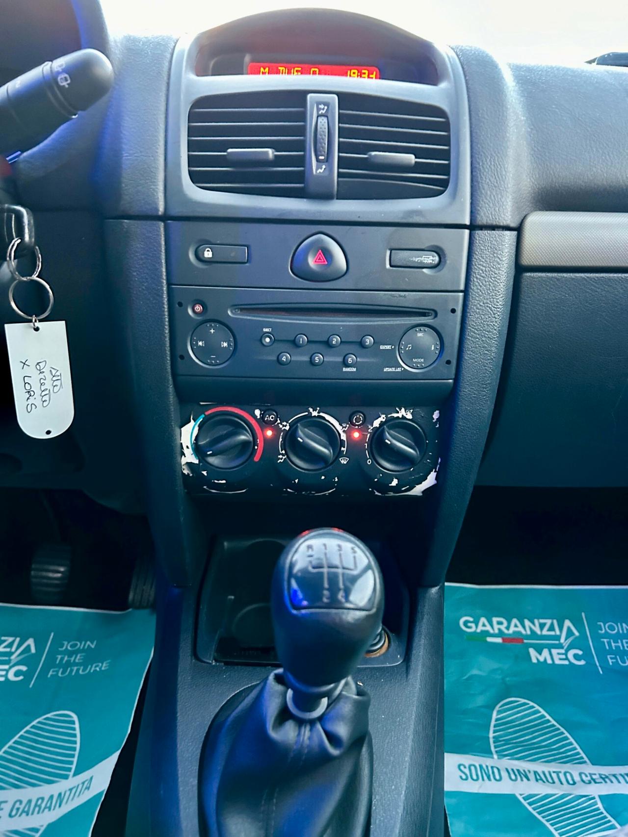 Renault Clio 1.2 16V cat 5 porte Confort Authentique - ok neop.