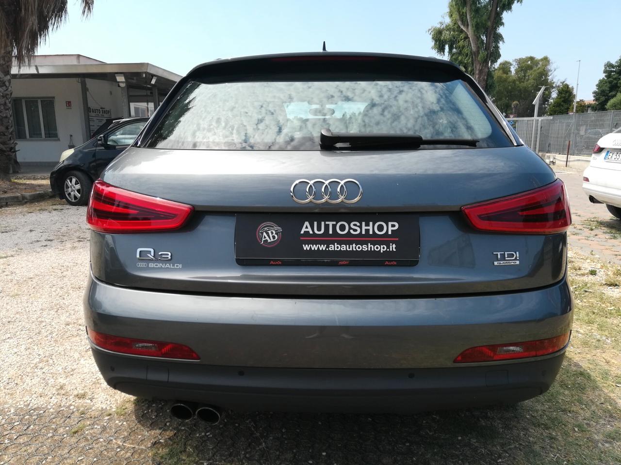 AUDI - Q3 - 2.0 TDI 177CV quattro S tronic - UNIPRO. - FINANZIABILE - PERMUTE