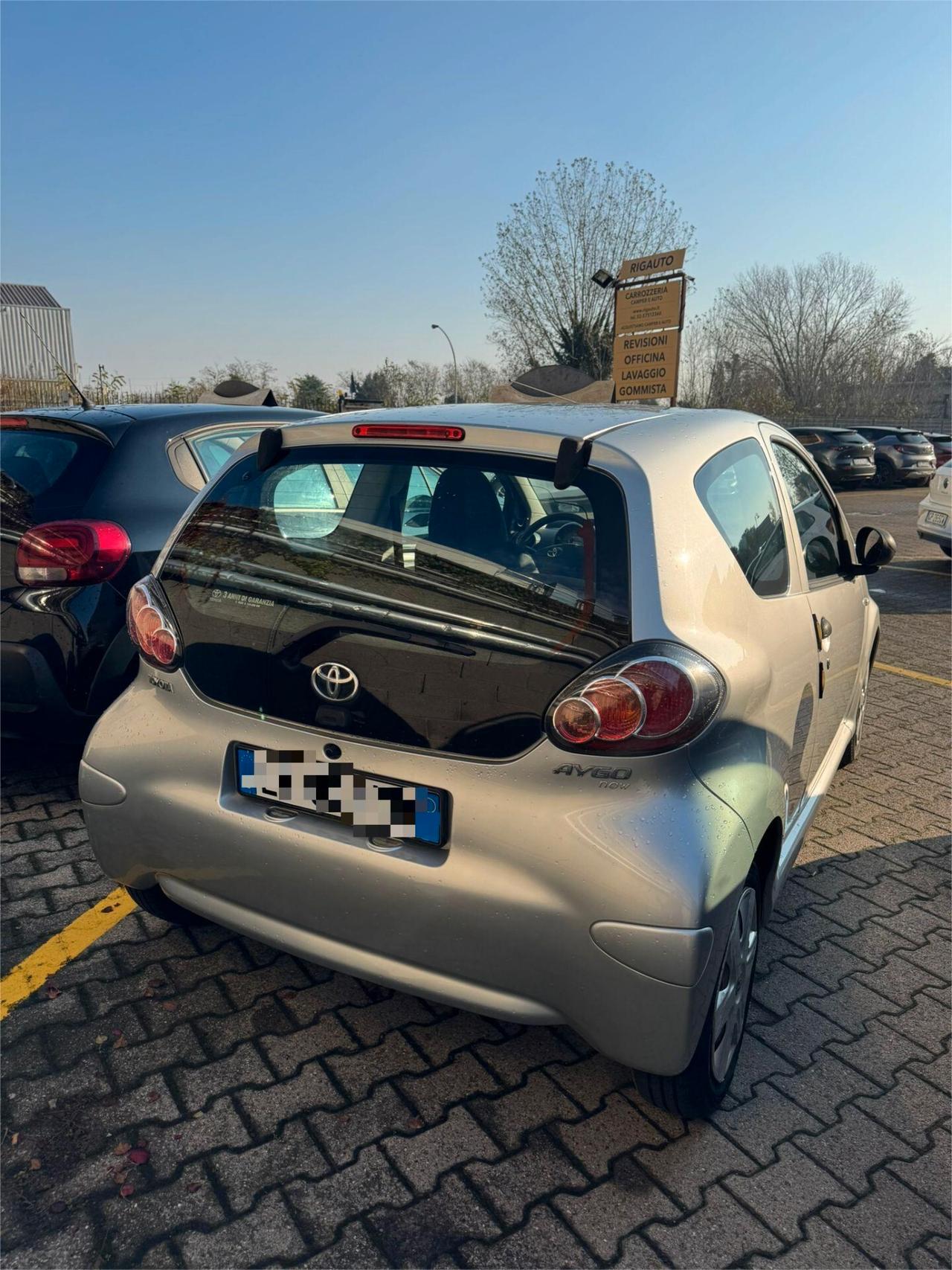 TOYOTA AYGO NEOPATENTATI