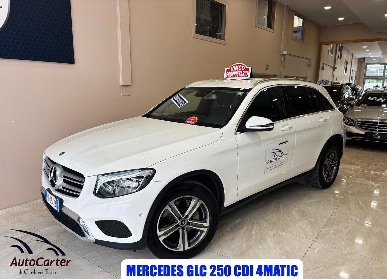 Mercedes-benz GLC 250 4 MATIC ** 127MILA KM CERTIF **