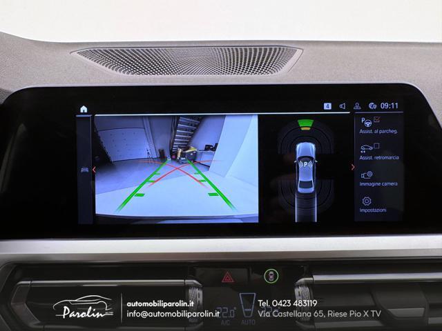 BMW 318 d 48V Sport Aut. Berlina Black pack-Telecamera-LED