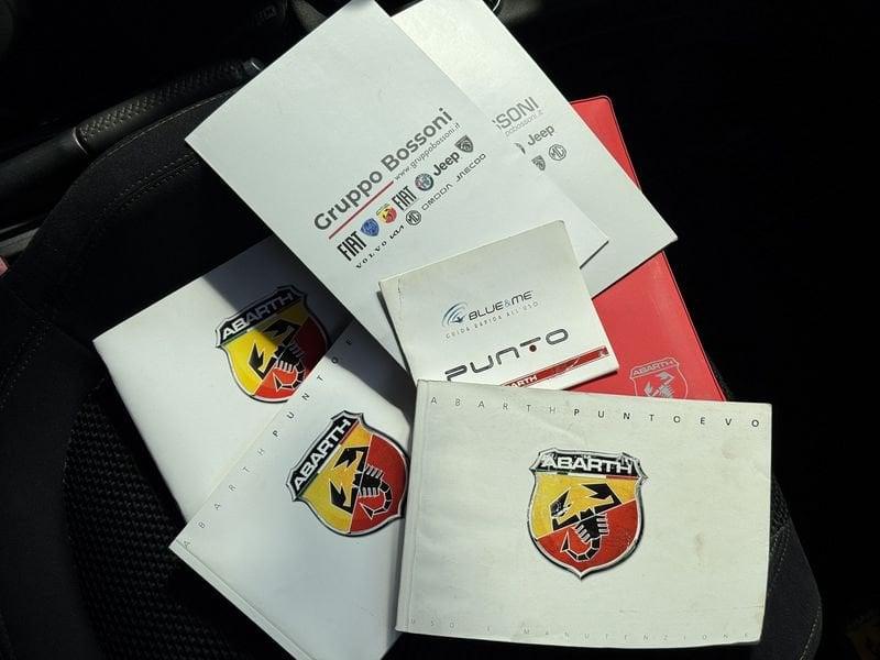 Abarth Punto Evo Punto Evo 1.4 16v t. m.air s&s 165cv UNIPRO CRONOLOGIA TAGLIANDI GRIGIO CAMPOVOLO