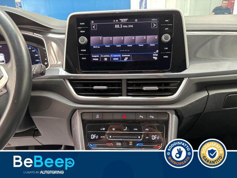 Volkswagen T-Roc 1.0 TSI STYLE 110CV