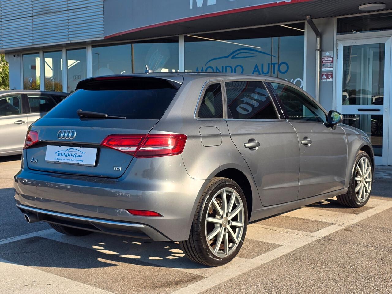 Audi A3 SPB 1.6 TDI 116 CV 2018
