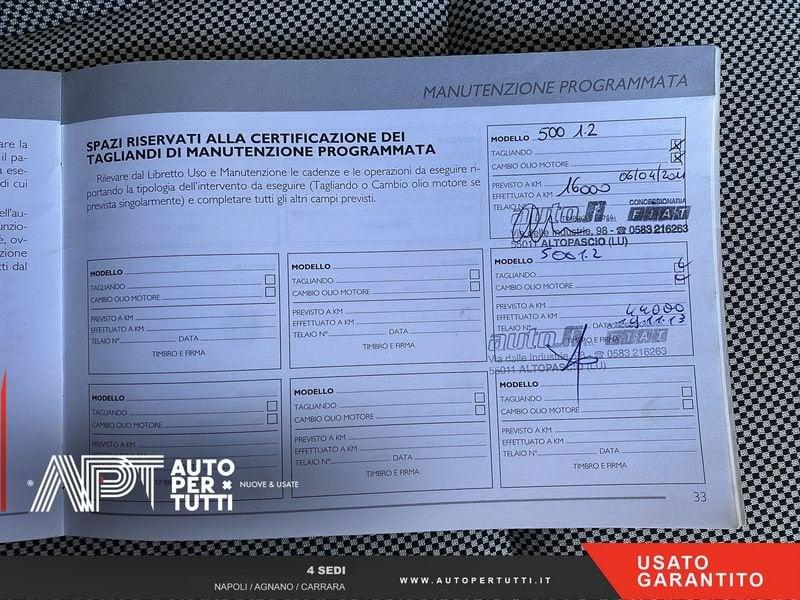FIAT 500 500 1.2 Lounge 69cv
