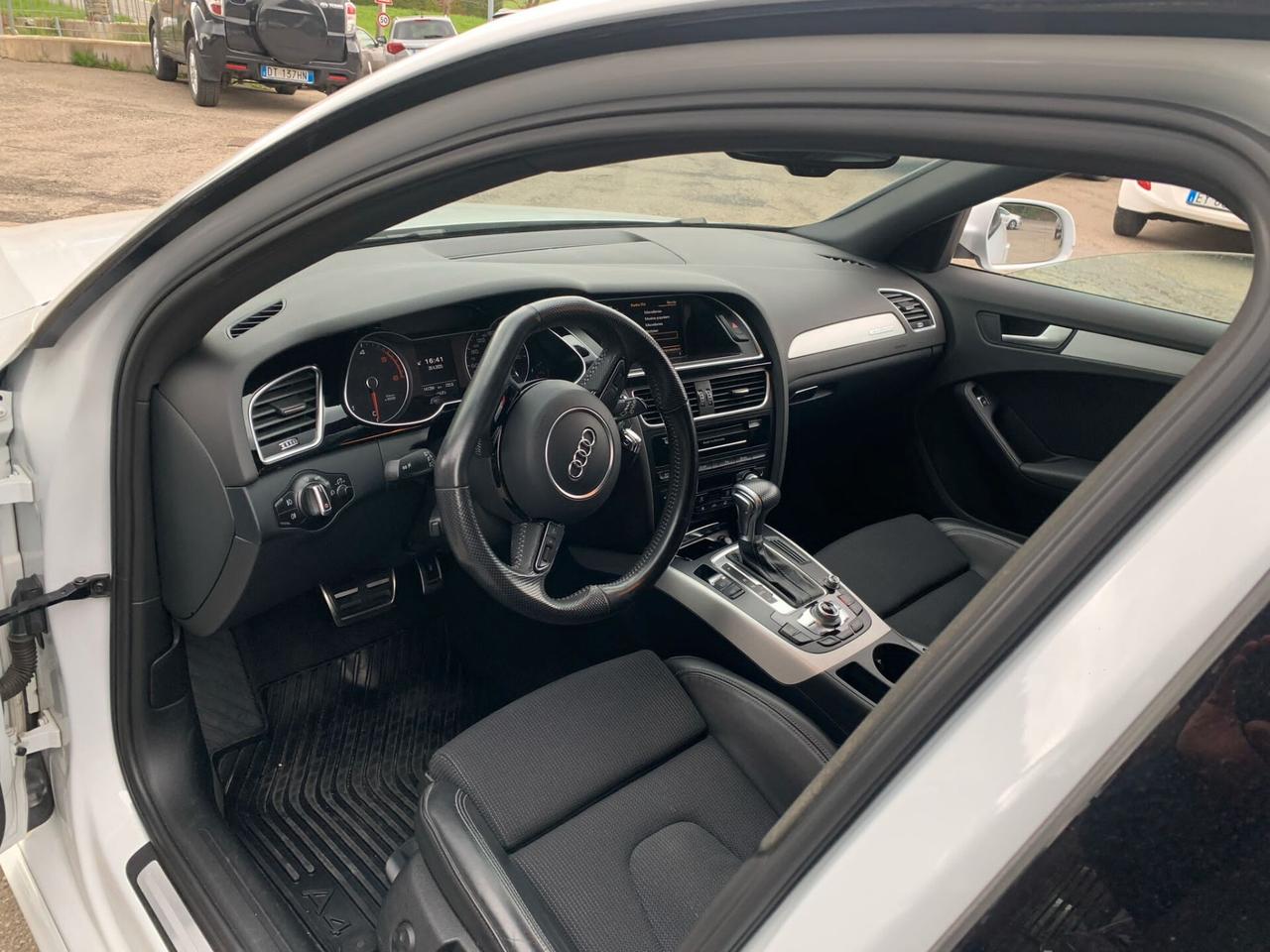 Audi A4 4x4 S LINE-FULL OPTIONAL-ANNO 2015-139000 KM-SEMPRE TAGLIANDATA-CONDIZIONI ECCEZIONALI