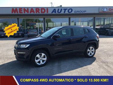 Jeep Compass 2.0 Mjt 140cv 4WD Longitude Auto 13.500 KM!! NAVI+CAMERA+PELLE