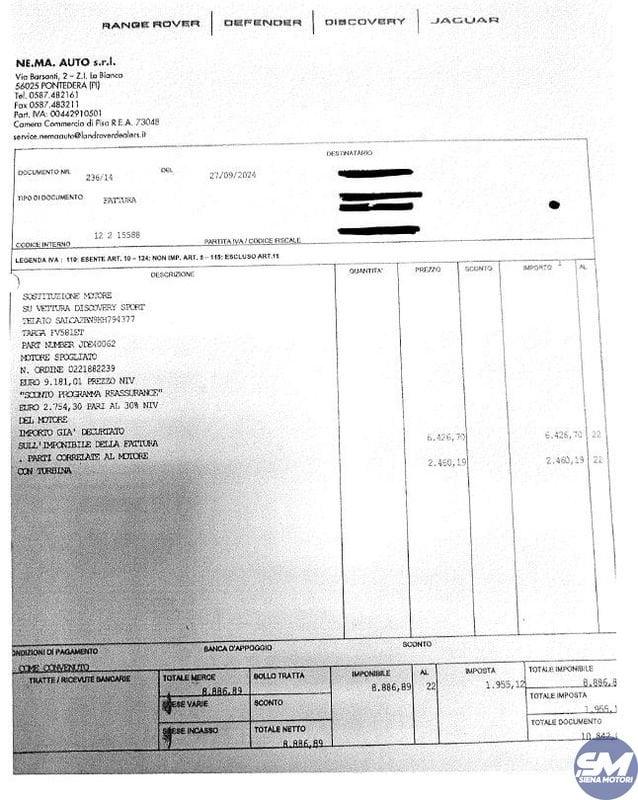 Land Rover Discovery Sport Discovery Sport 2.0 TD4 150 CV Auto Business Edition Pure