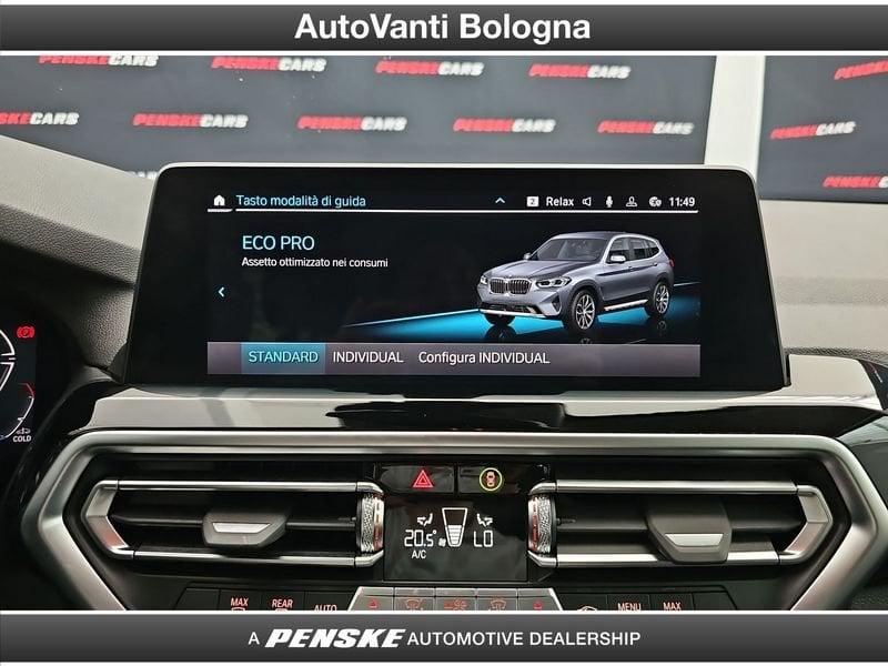 BMW X3 X3 xdrive20d mhev 48V auto