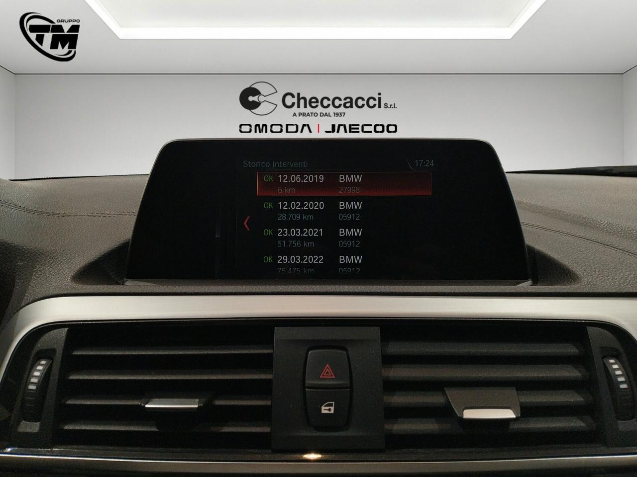 BMW 118 d Urban 3p auto *TAGLIANDI CASA MADRE*