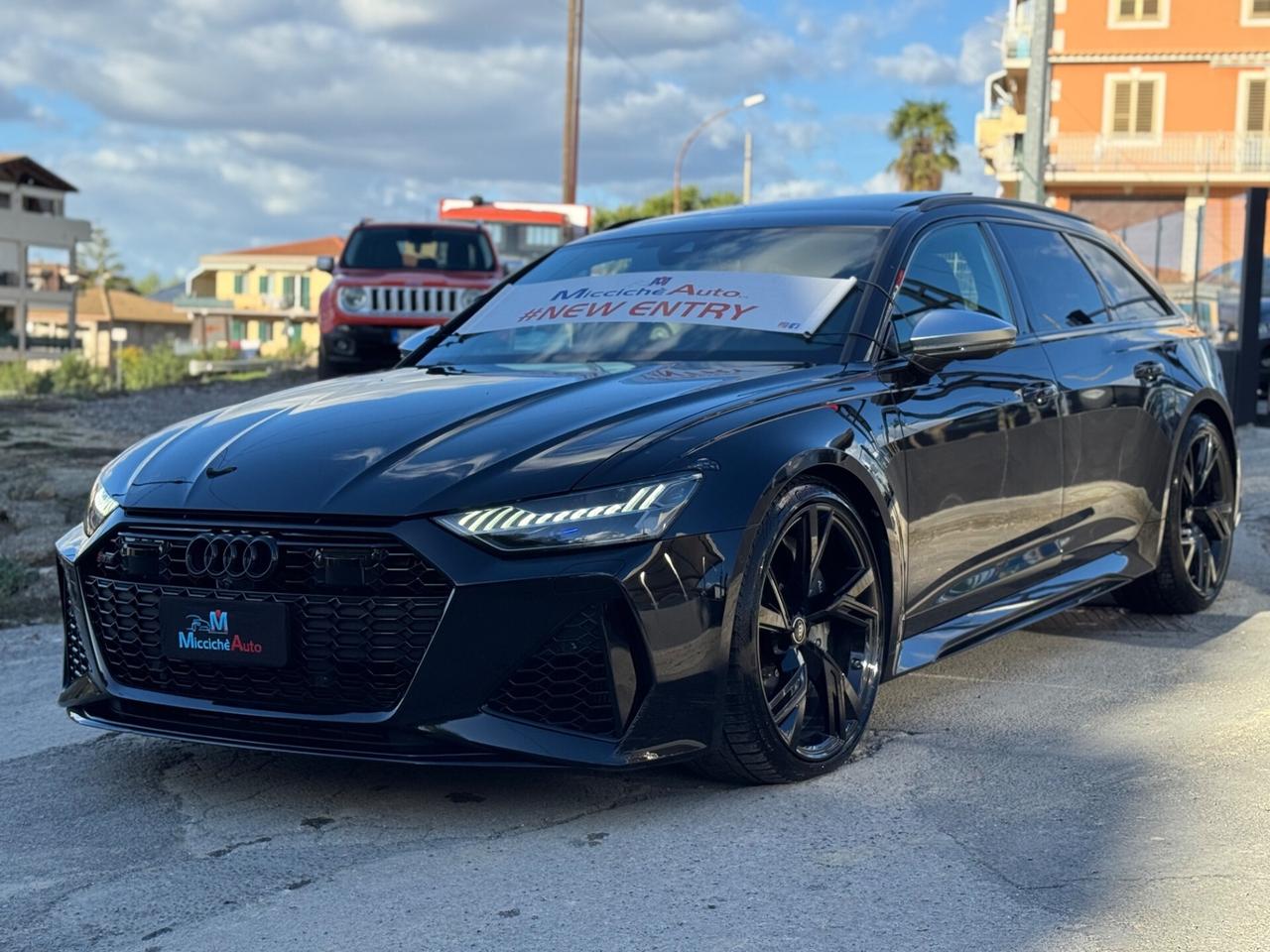 AUDI RS6 4.0 TFSI 600 CV MHEV TETTO R22 MATRIX IVA FULL