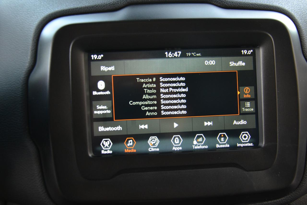 Jeep Renegade 1.0 120CV SCHERMO GRANDE PREZZO SENZA VINCOLI UNIPRO FATTURABILE GARANZIA 12 MESI