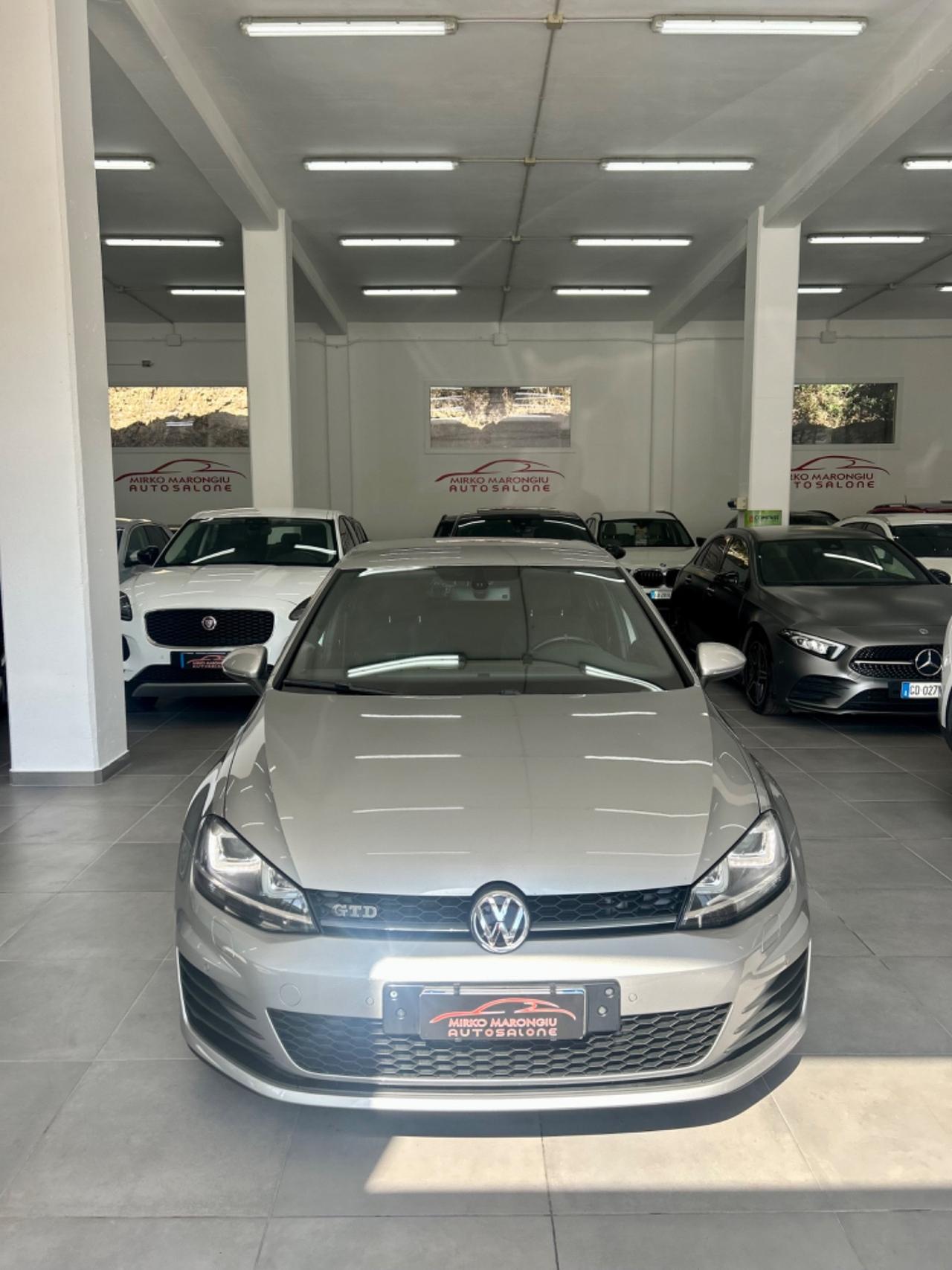 VW GOLF 7 GTD 2.0 TDI 184cv FINANZIABILE