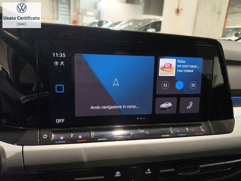 Volkswagen Golf 8 Life 2.0 TDI SCR 85 kW (115 CV) Manuale