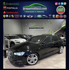 AUDI A3 Sportback 2.0 TDI 150CV S tronic S line int. TETTO