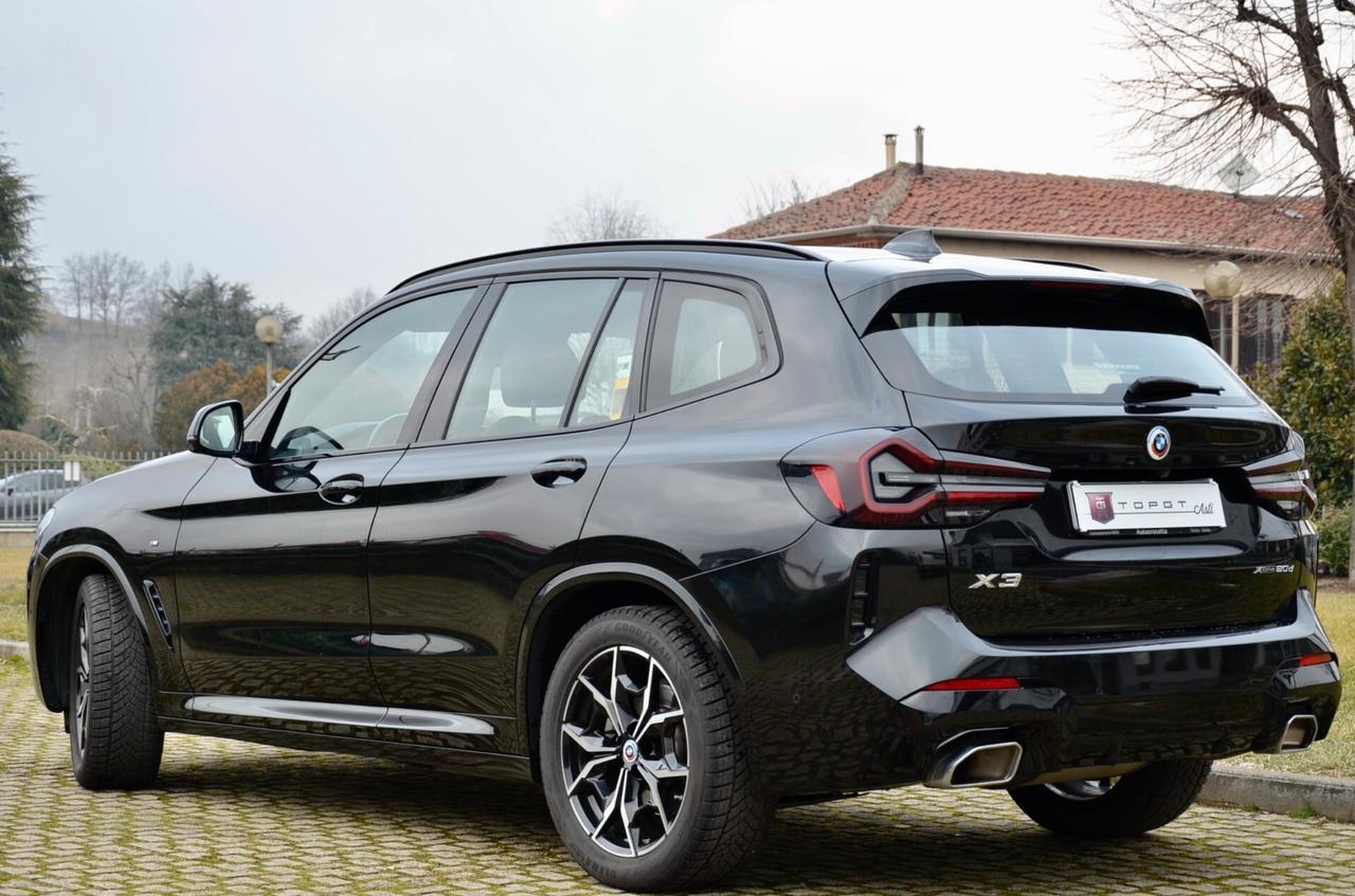 BMW X3 XDRIVE 20d MHEV 48V MSPORT 190cv AUTO, IVA COMPRESA, UNICOPROP, TUTTI SERVICE BMW, UFF ITALIANA, EURO 6D, NAVI, 360°, PERMUTE