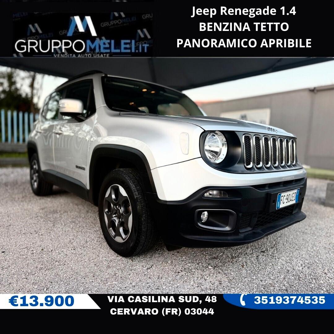 Jeep Renegade 1.4 BENZIAN TETTO PANORAMICO APRIBILE