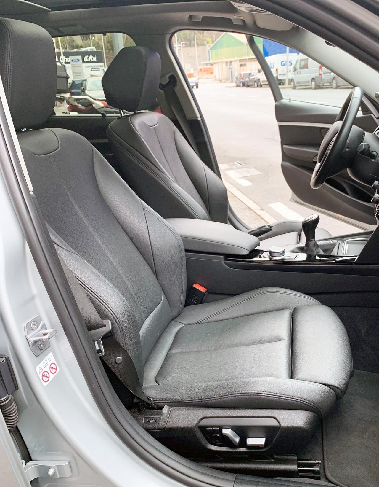 BMW 318d SW 150 CV TETTO APRIBILE INTERNI IN PELLE SEDILI RISCALDATI ED ELETTRICI