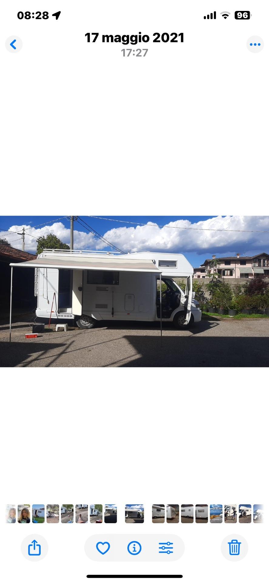 Fiat Ducato Pegaso Camper 5 posti