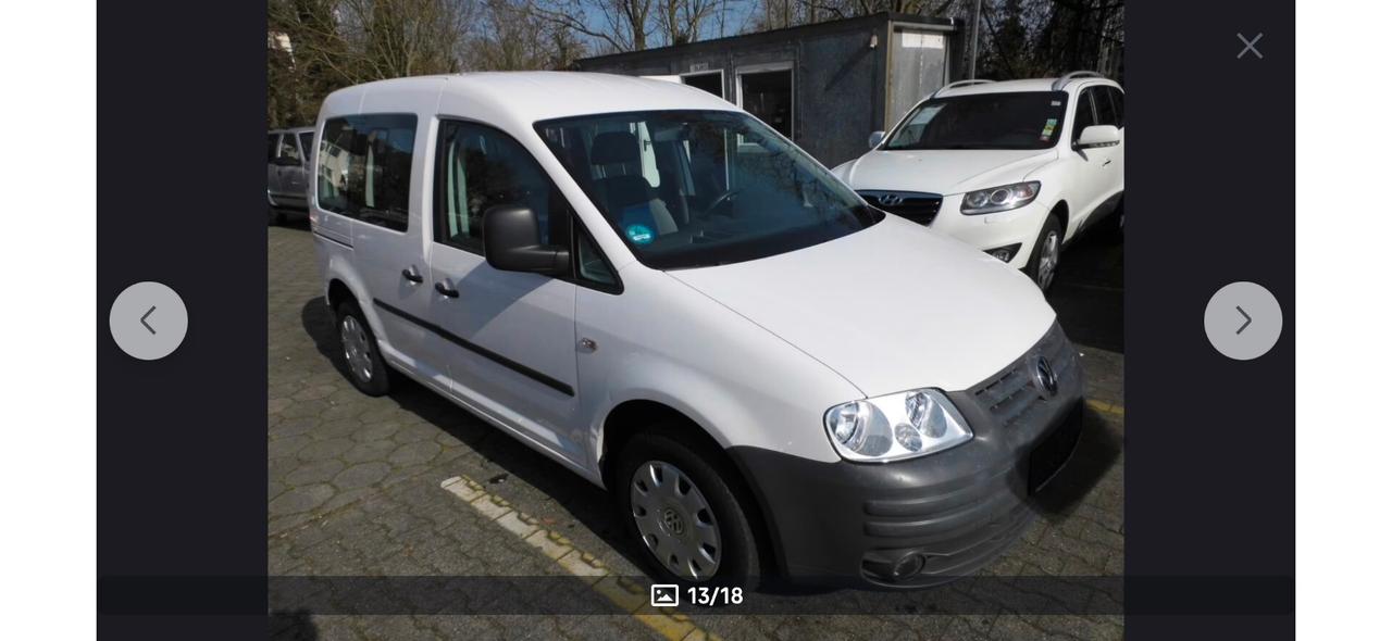 Volkswagen Caddy 1.6 5p. Life 7 posti imp: GPL