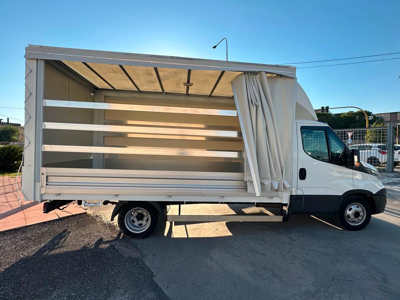 IVECO DAILY 35C14 CASSONE + TELONE SCORREVOLE- 2018-