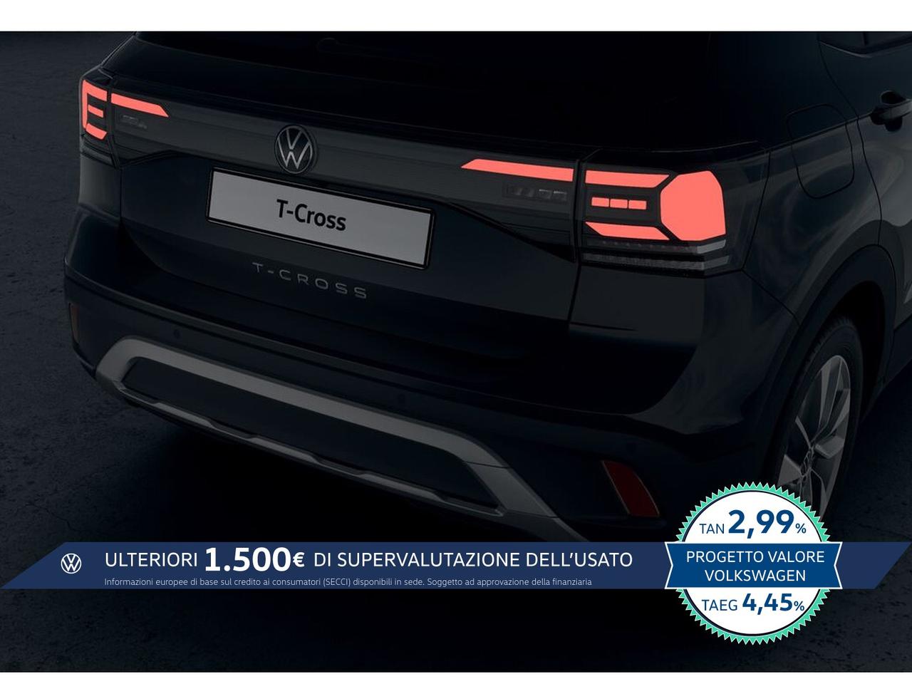 Volkswagen T-Cross 1.0 tsi edition plus 115cv dsg