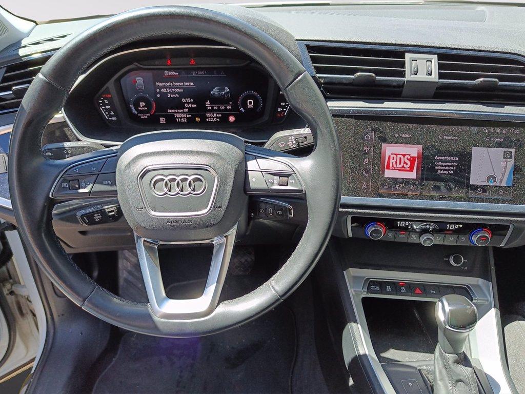 AUDI Q3 sportback 35 1.5 tfsi mhev s line edition 150cv s-tronic del 2021