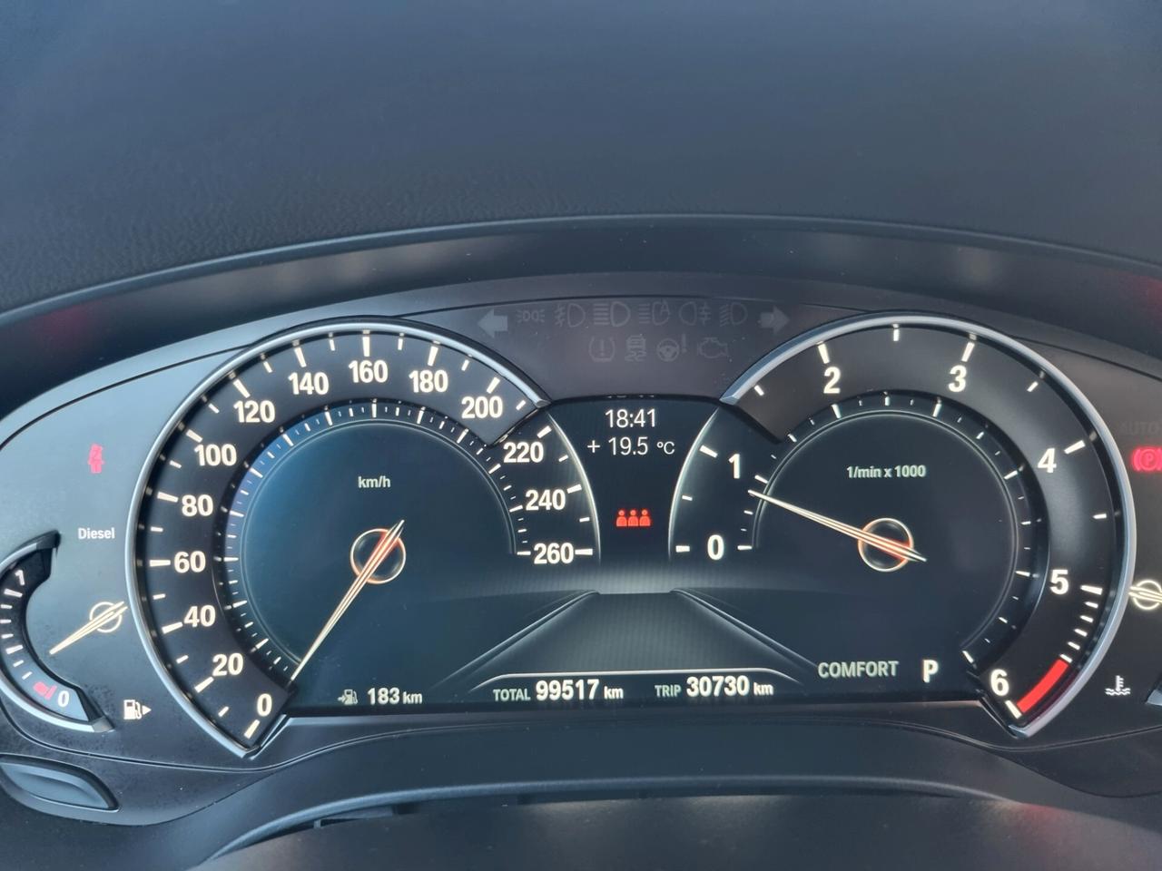 Bmw 520 520d xDrive Luxury TETTO PANORAMICO