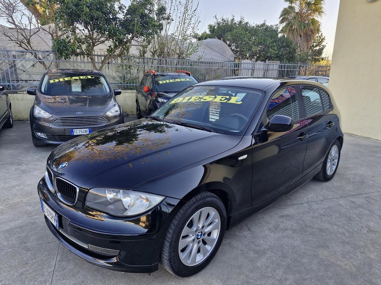 BMW SERIE1 118D FUTURA DPF ANNO 2010 180000KM