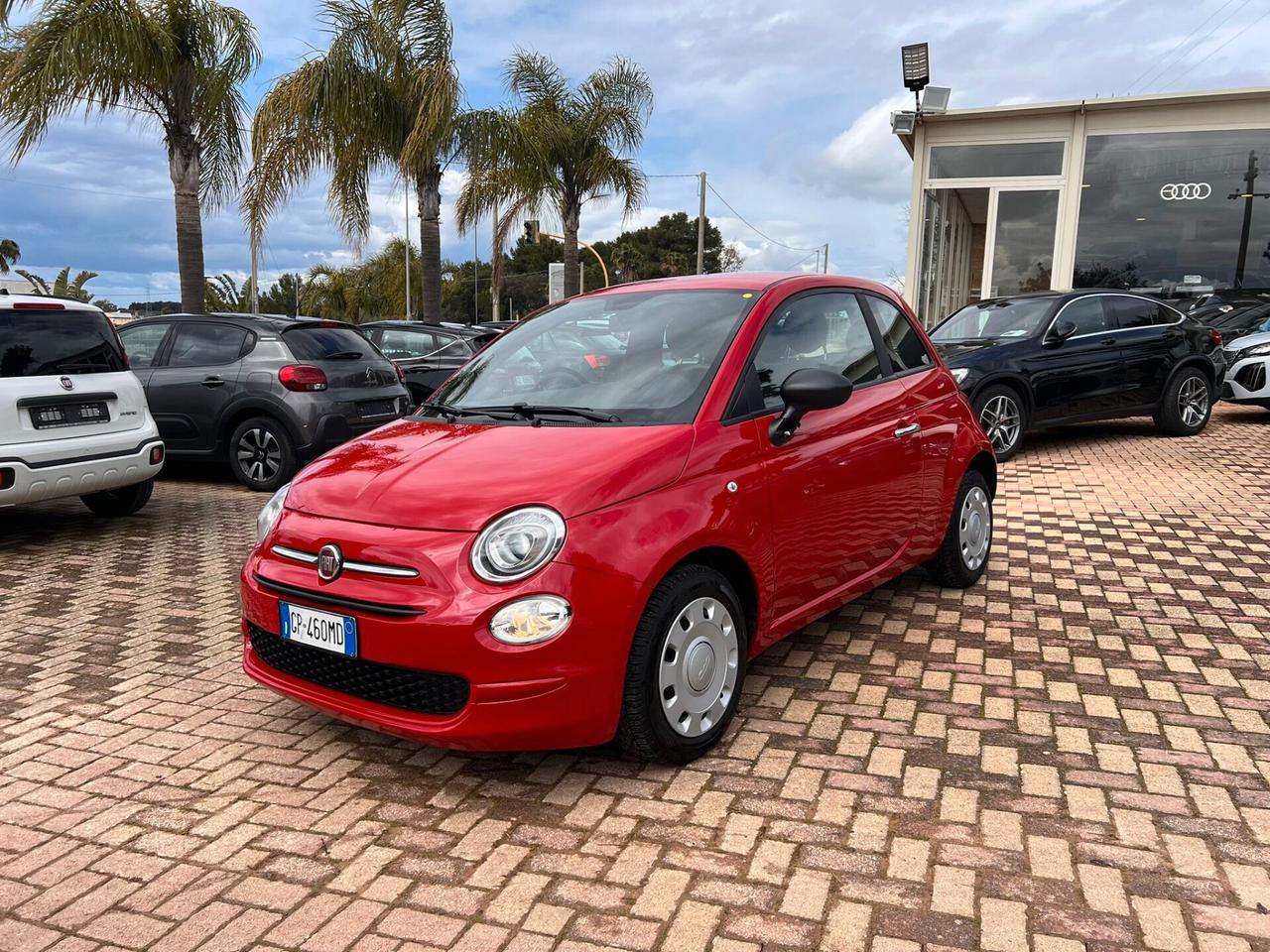 Fiat 500 1.0 Hybrid Red