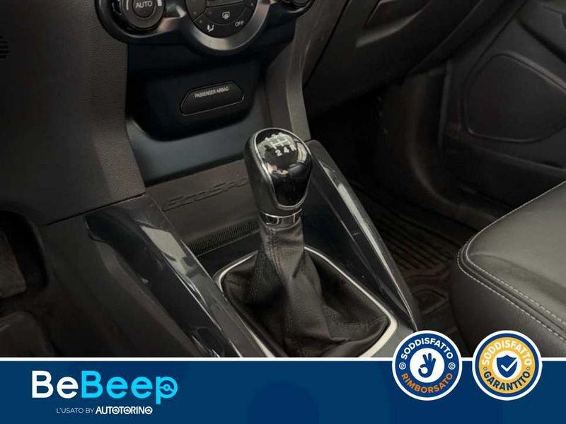 Ford EcoSport 1.5 TDCI TITANIUM S 95CV