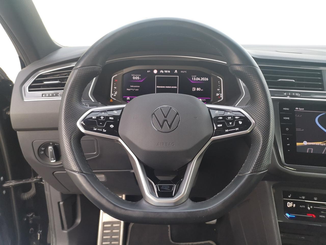 VOLKSWAGEN Tiguan II 2021 Allspace - Tiguan Allspace 2.0 tdi R-Line 4motion 150cv 7p.ti dsg