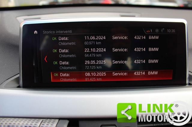 BMW X1 sDrive16d Unico Proprietario per Neopatentati
