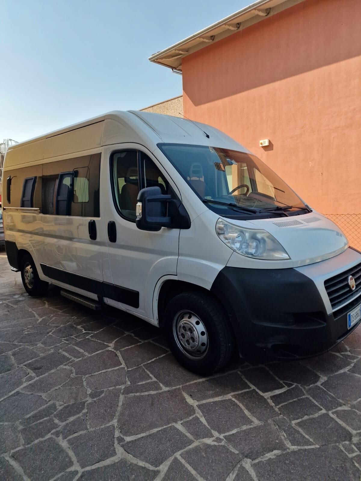 Fiat Ducato 2.3 MJT trasporto disabili 9 POSTI