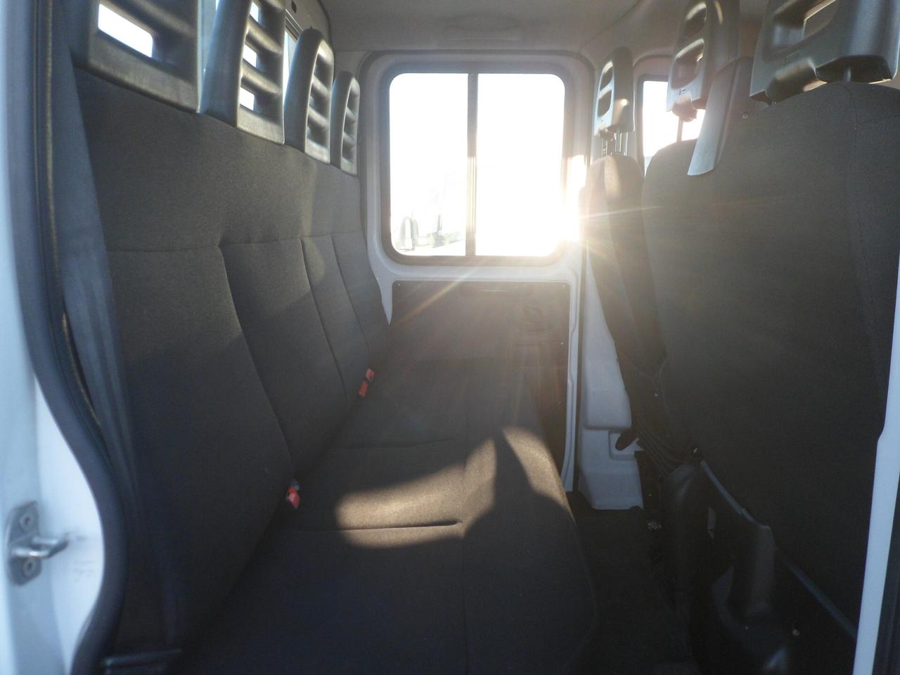 Iveco Daily 35c15 doppia cabina cassone fisso