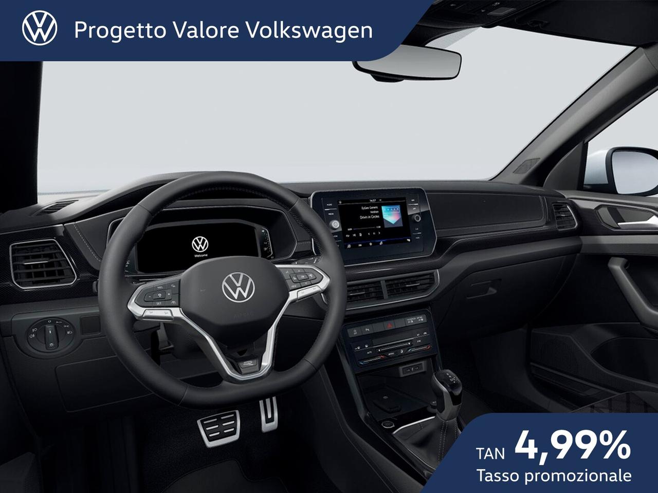 Volkswagen T-Cross 1.0 tsi r-line 115cv