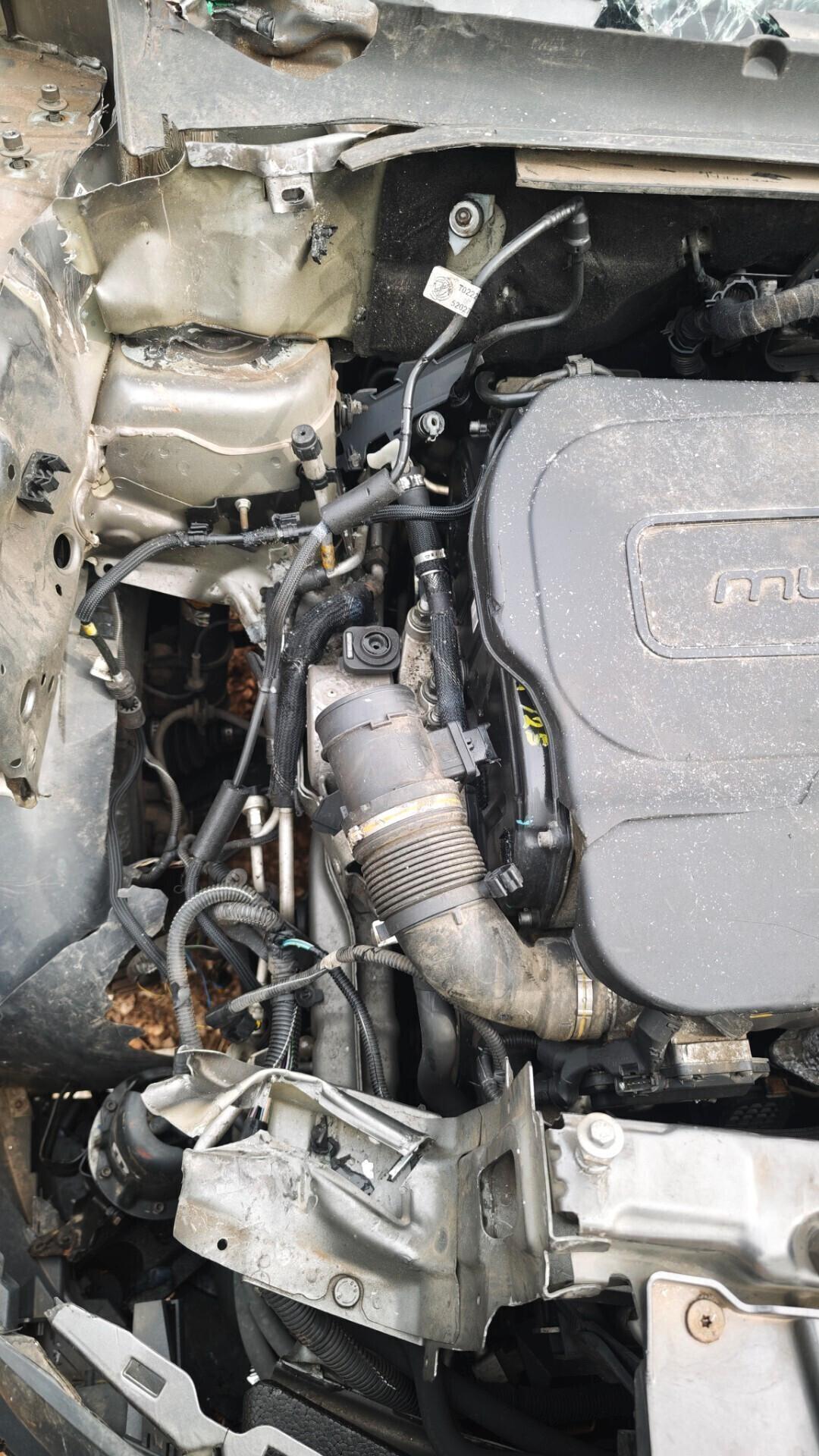 Fiat Doblò 1.6 M-Jet 7 posti 95cv incidentato solo parte superiore