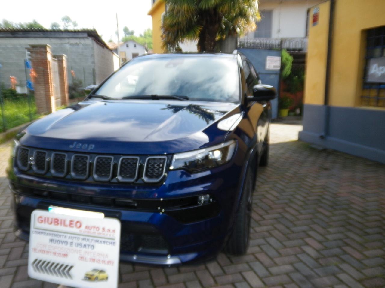 Jeep Compass 1.3 Turbo T4 240 CV PHEV AT6 4xe S - FOUL OPTIONAL INTERNI IN PELLE RISCALDATI..