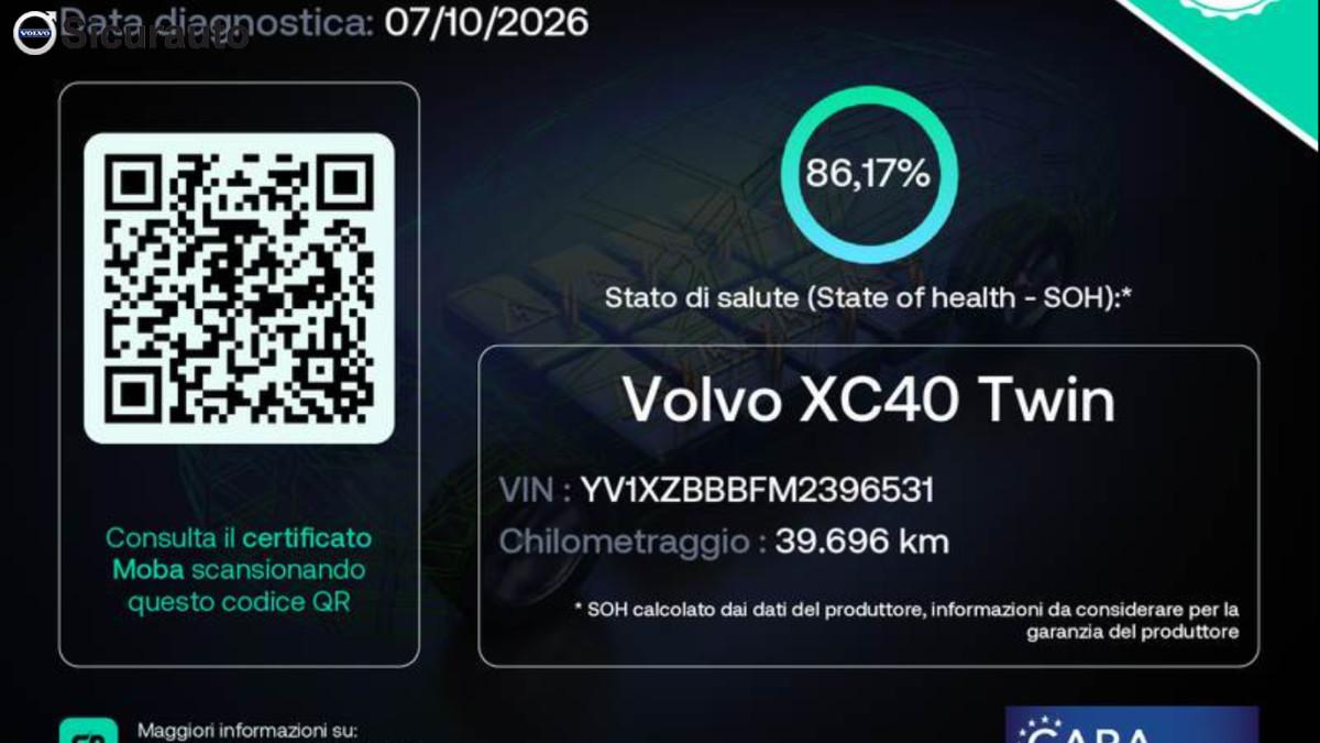 VOLVO Xc40 T5 Recharge Plug-In Hybrid Inscription