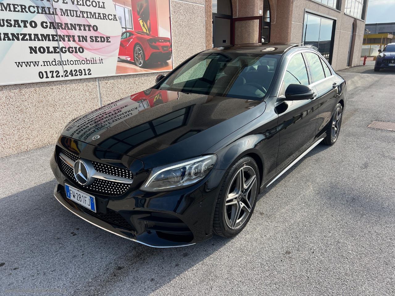 MERCEDES-BENZ C 220 d Auto Premium BERLINA AMG TETTO RESTYLING
