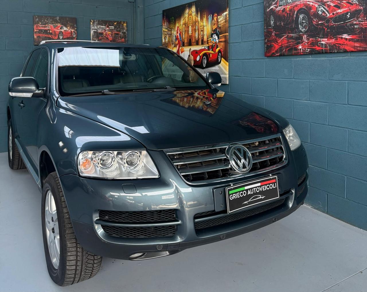 TOUAREG 4.2 V8 GANGIO 3500KG ASI IVA ESPOSTA DISTRIBUZIONE ESEGUITA E CERTIFICATA